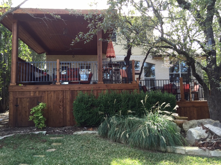 Austin TX Cedar porch and deck builder